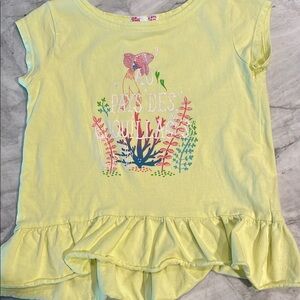DPAM Yellow girls  Top size 5 “In the land of shells” in French